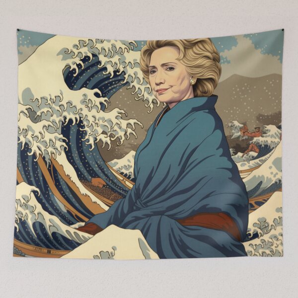 Artikelvorschau, Hokusai Hillary 2 entworfen und verkauft von AstroRisq.
