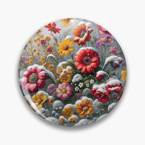 Item preview, Flowers in Snow designed and sold by Pattrenonly.
