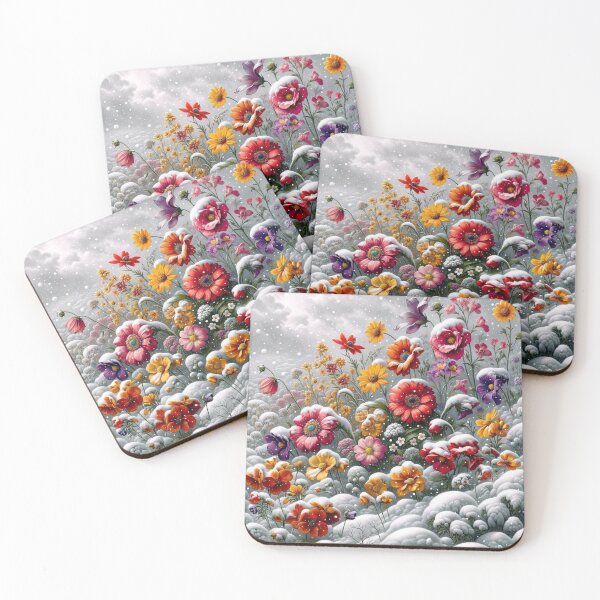 Item preview, Flowers in Snow designed and sold by Pattrenonly.
