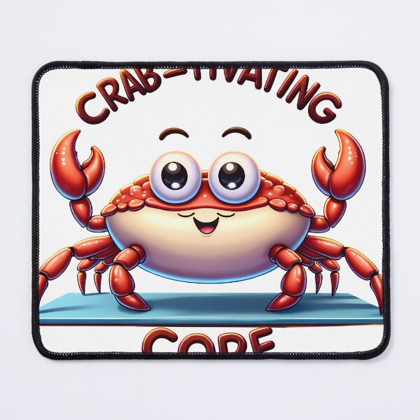 Item preview, Get a Crab-tivating Core Workout! designed and sold by Purrformance.