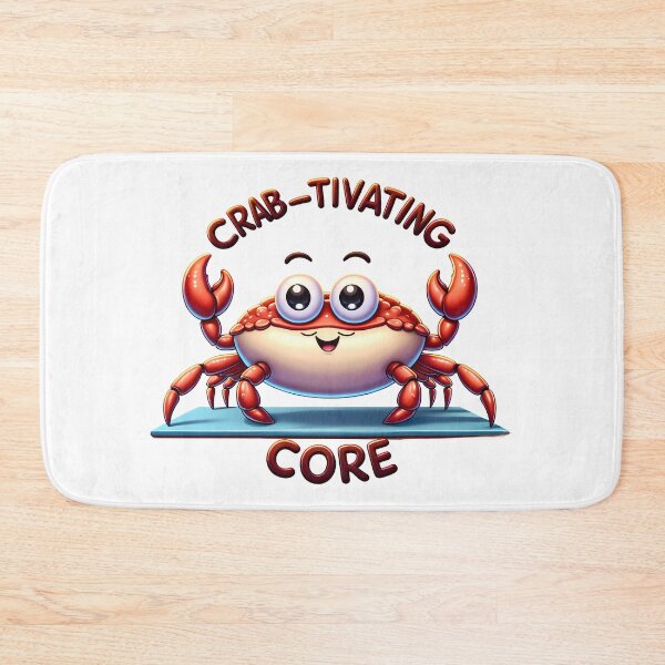 Item preview, Get a Crab-tivating Core Workout! designed and sold by Purrformance.