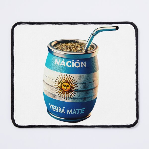 Item preview, Nación Yerbá Mate Argentina Flag Cup designed and sold by HippieFarms11.