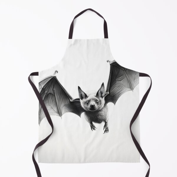 Item preview, Black and white pencil drawing of a Bat designed and sold by Pencil-Art.