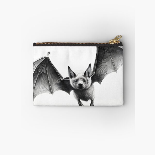 Item preview, Black and white pencil drawing of a Bat designed and sold by Pencil-Art.
