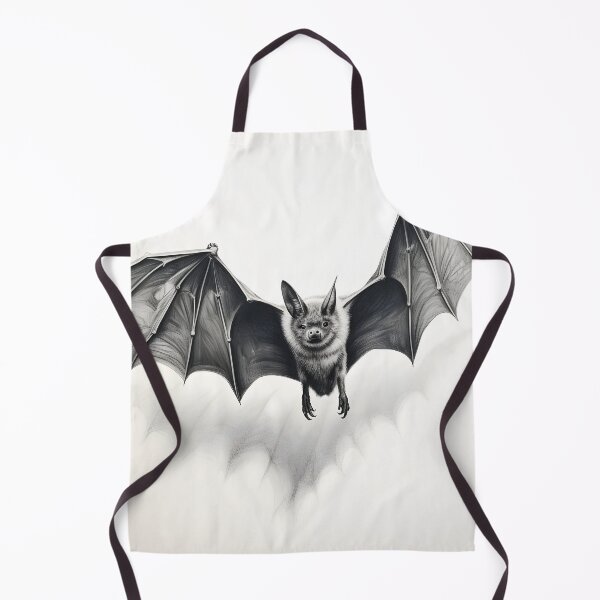 Item preview, Black and white pencil drawing of a Bat designed and sold by Pencil-Art.