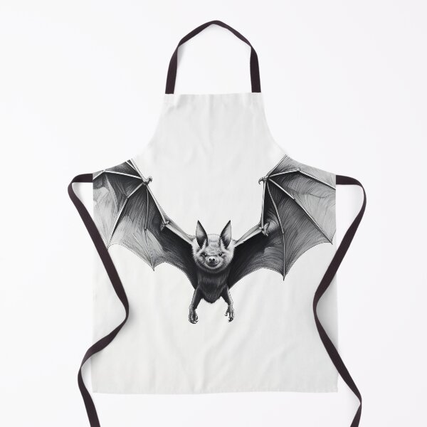 Item preview, Black and white pencil drawing of a Bat designed and sold by Pencil-Art.