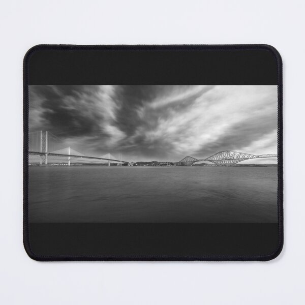 Item preview, Forth Bridges BW designed and sold by Alisonchambers2.