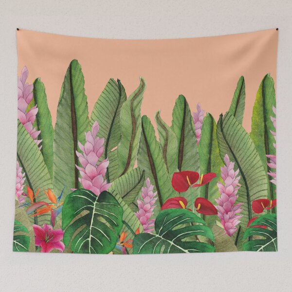 Item preview, Tropical Flowers Spring/Summer 2024 Collection designed and sold by CATERINAandCO.