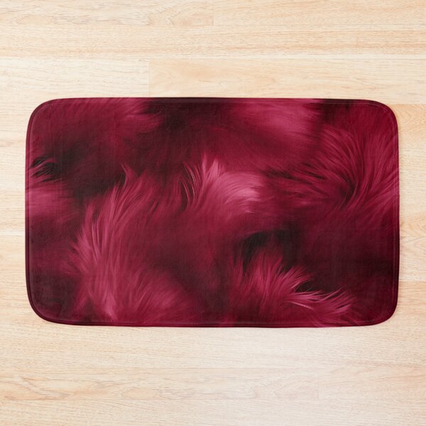 Item preview, Red 2 shiny fluffy feathers designed and sold by LittleWorldShop.