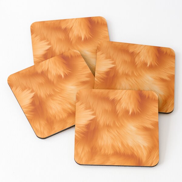 Item preview, Orange shiny fluffy feathers designed and sold by LittleWorldShop.