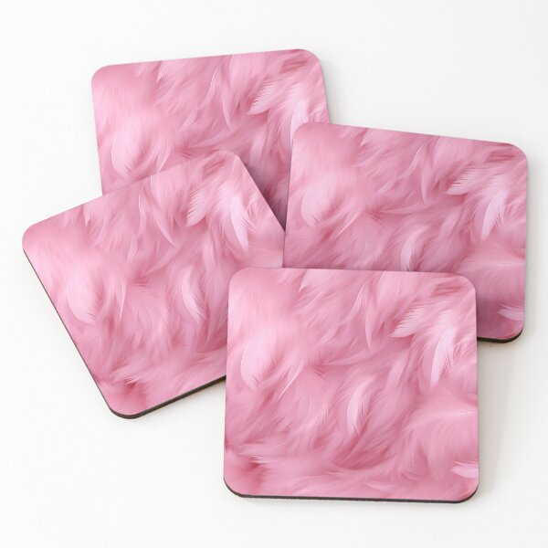 Item preview, Pink shiny fluffy feathers designed and sold by LittleWorldShop.