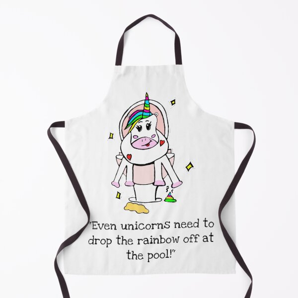 Item preview, Unicorn on a toilet designed and sold by kitten1984.