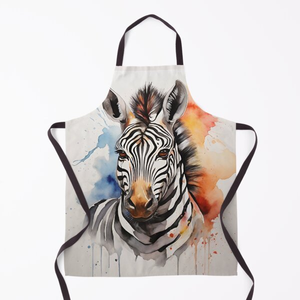 Item preview, Colorful Zebra Face - Watercolor Zebra designed and sold by PolygonPinnacle.