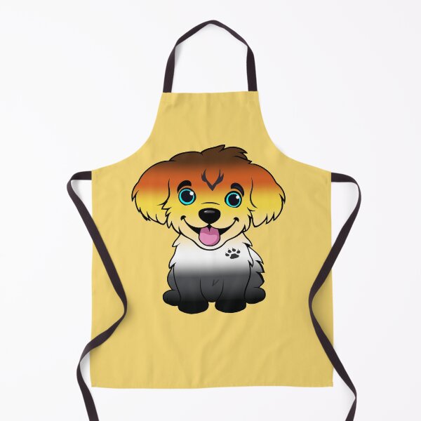 Item preview, Cute Bear Pride Flag Puppy, Subtle Gay Bear Kawaii Dog Design designed and sold by Travelslightly.