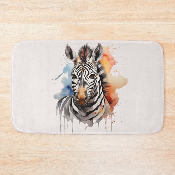 Item preview, Colorful Zebra Face - Watercolor Zebra  designed and sold by PolygonPinnacle.