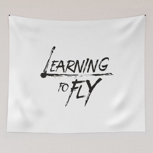 Item preview, Learning to fly Flying Airplane Pilot Aviator designed and sold by Macphisto Shirts.
