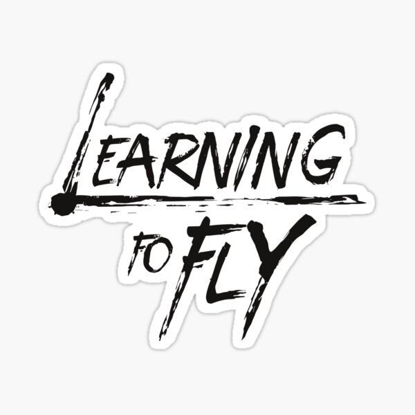 Item preview, Learning to fly Flying Airplane Pilot Aviator designed and sold by Macphisto Shirts.