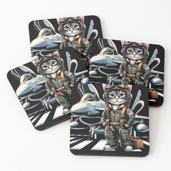 Item preview, pilot cat designed and sold by panshop20.
