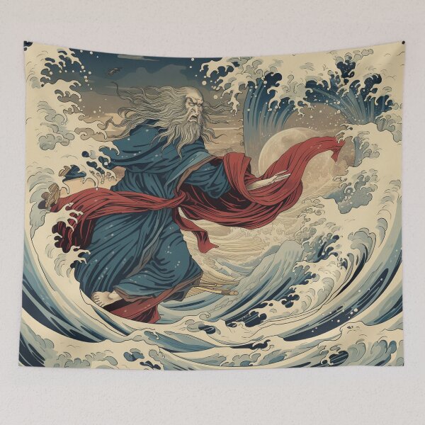 Artikelvorschau, Hokusai-Zauberer 5 entworfen und verkauft von AstroRisq.