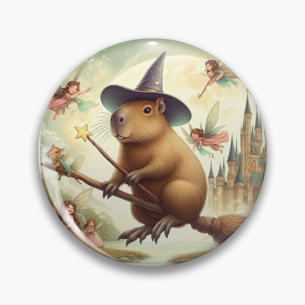 Item preview, Capybara the Adorable Wizzard3 designed and sold by Capybara Art Lover.