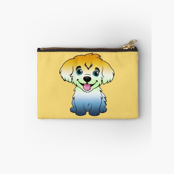Item preview, Cute AroAce Agender Pride Flag Puppy, Subtle AroAce Agender Kawaii Dog Design designed and sold by Travelslightly.