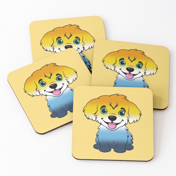 Item preview, Cute AroAce Pride Flag Puppy, Subtle AroAce Kawaii Dog Design designed and sold by Travelslightly.
