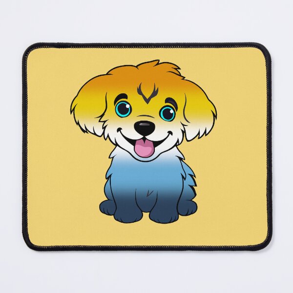 Item preview, Cute AroAce Pride Flag Puppy, Subtle AroAce Kawaii Dog Design designed and sold by Travelslightly.