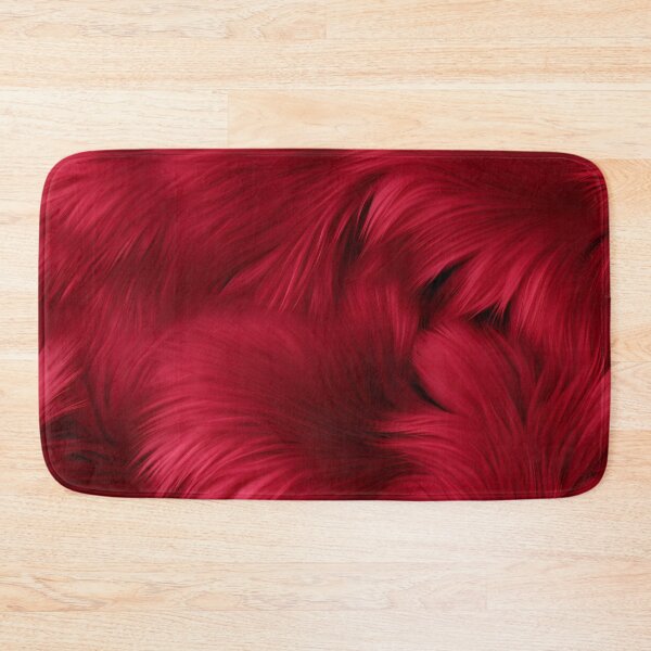 Item preview, Red 4 shiny fluffy feathers designed and sold by LittleWorldShop.