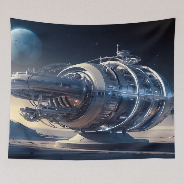 Item preview, Space Station designed and sold by M-Y-A-R-T-.