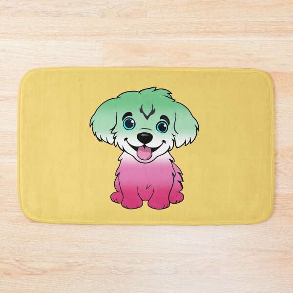 Item preview, Cute Abrosexual Pride Flag Puppy, Subtle Abrosexual Kawaii Dog Design designed and sold by Travelslightly.