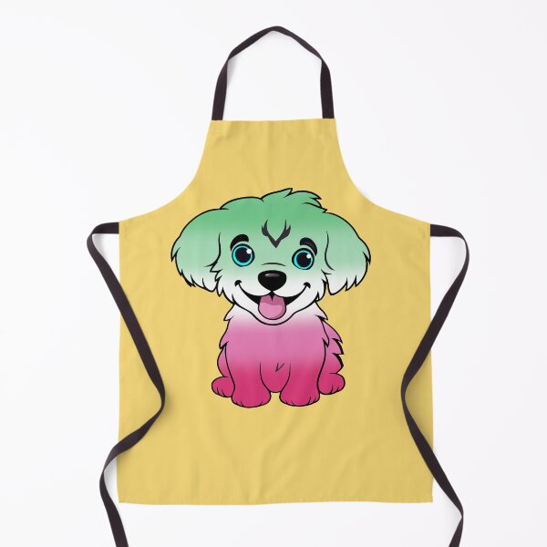 Item preview, Cute Abrosexual Pride Flag Puppy, Subtle Abrosexual Kawaii Dog Design designed and sold by Travelslightly.