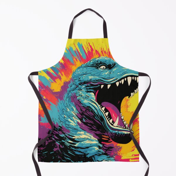 Item preview, Nuclear Lizard Monster Pop Art 1 designed and sold by AstroRisq.