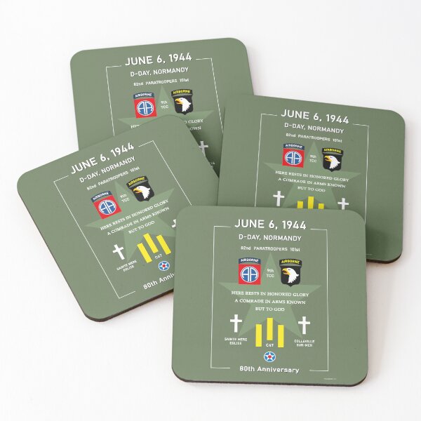 Item preview, D-Day Landing June 6 1944 Normandy Beaches WW2 80th Anniversary designed and sold by PB Mary.