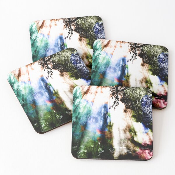 Item preview, Light Ray, Colorful Smoke, Trees designed and sold by IdoFriedmanArt.