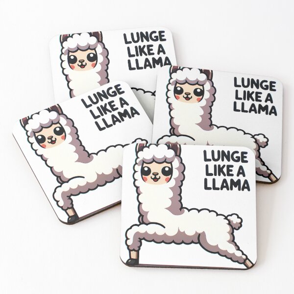 Item preview, Stretch Goals with Lunge Like a Llama! designed and sold by Purrformance.