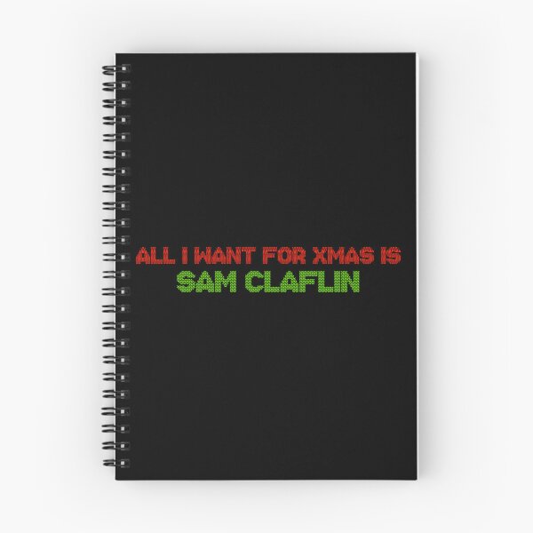 Item preview, All I Want for Xmas is Sam Claflin designed and sold by 2000sbabyangel.