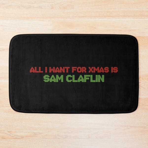 Item preview, All I Want for Xmas is Sam Claflin designed and sold by deluluhaze.