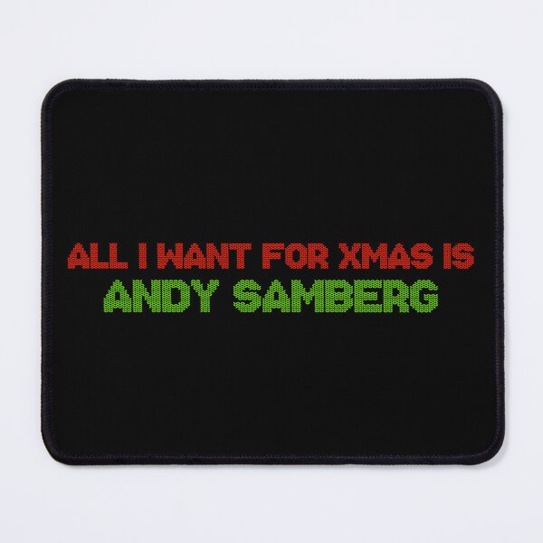 Item preview, All I Want for Xmas is Andy Samberg designed and sold by deluluhaze.