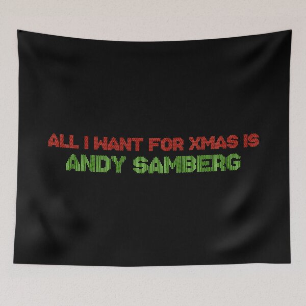 Item preview, All I Want for Xmas is Andy Samberg designed and sold by deluluhaze.