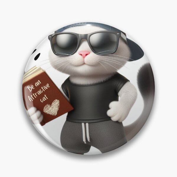 Item preview, Funny Attractive Cat Reading a Book, Funny Cat Gift, Cat read books, Cat Reading Gift  designed and sold by SlocifieShop.