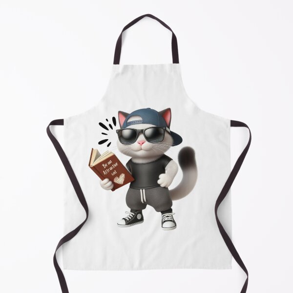 Item preview, Funny Attractive Cat Reading a Book, Funny Cat Gift, Cat read books, Cat Reading Gift designed and sold by SlocifieShop.