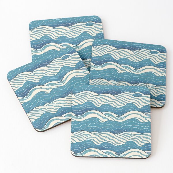 Item preview, Japan art sea waves pattern designed and sold by rafalZielinski.