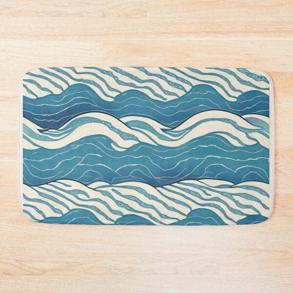 Item preview, Japan art sea waves pattern designed and sold by rafalZielinski.