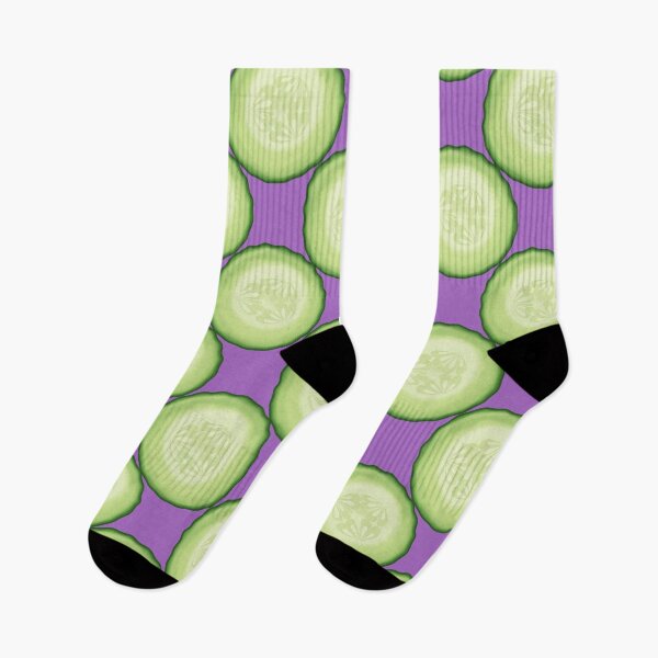 Item preview, Cucumbers on purple designed and sold by Zeewind.