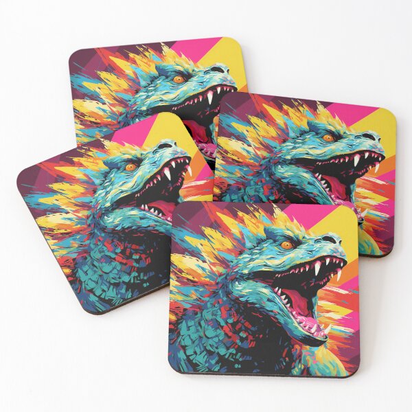 Item preview, Nuclear Lizard Monster Pop Art 2 designed and sold by AstroRisq.