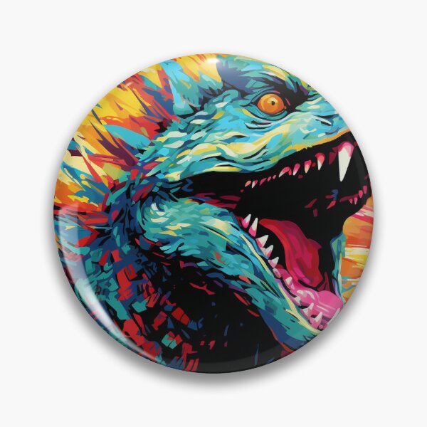 Item preview, Nuclear Lizard Monster Pop Art 2 designed and sold by AstroRisq.