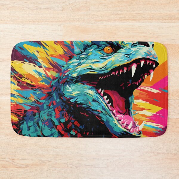 Item preview, Nuclear Lizard Monster Pop Art 2 designed and sold by AstroRisq.