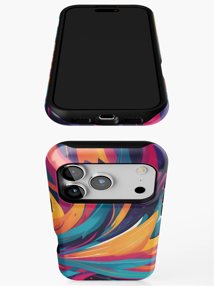 Thumbnail 3 of 4, iPhone Case, Radiant Reverberation designed and sold by papi1998.