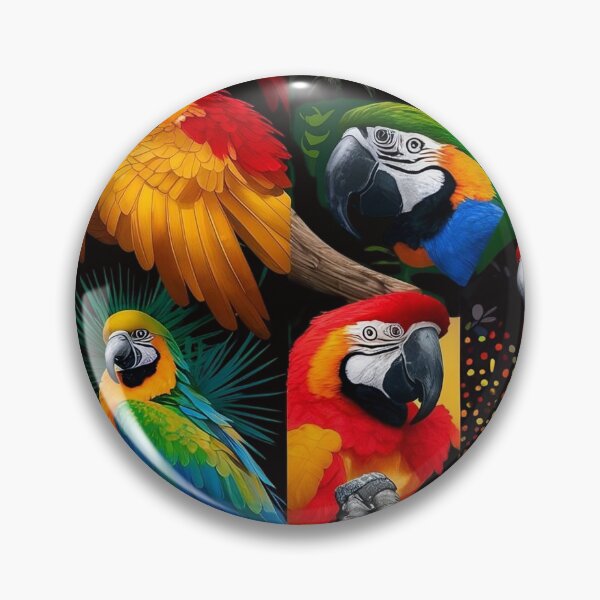 Item preview, Various kinds of macaw parrots designed and sold by DunuStore.