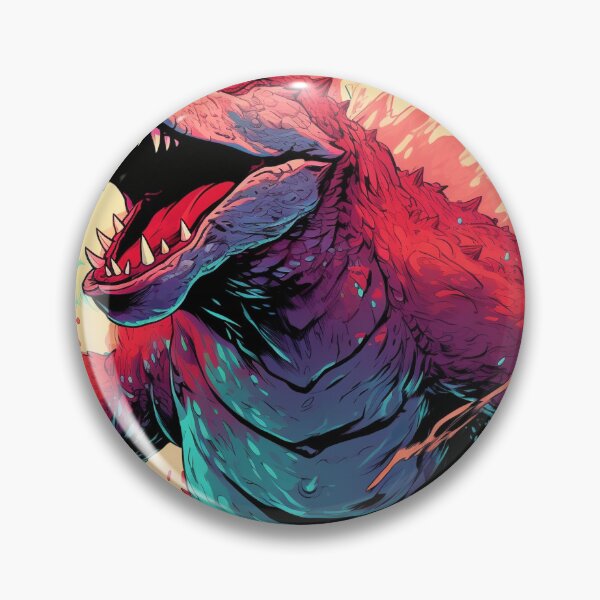 Item preview, Nuclear Lizard Monster Pop Art 3 designed and sold by AstroRisq.